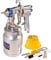 Dynastus 33 oz Siphon Feed Spray Gun - 2.5mm Nozzle for Spraying Oil-Based or Latex Paints, with Filtering and Cleaning Kits