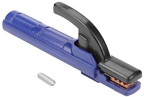 Elektrodenhalter 300A Kapazität Isolierte Kupferschweißklemme für Schweißmaschine blau
