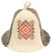 PetriStor Cappello da sauna, Rosso, Large