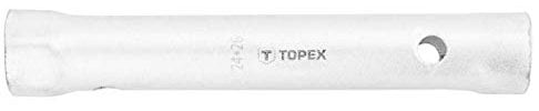 Rohrschlüssel, beiderseitig 24 x 26 mm, Sechskant-Querschnitt mit Öffnungen TOPEX 35D939