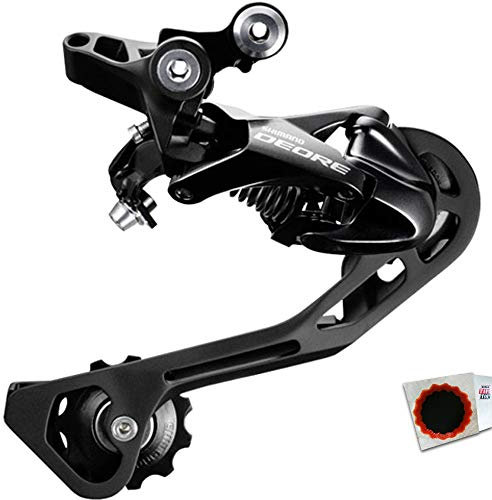 SHIMANO Schaltwerk Deore RD-T6000 10fach schwarz + SCHLAUCHFLICKEN