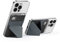 MOFT Wiederverwendbarer 4-in-1-Handy-Griff, Handy-Ständer, Kartenhalter, verstellbare Betrachtungswinkel, dünnes Design mit Griff für alle iPhone Android Smartphones, Nicht magnetische Version