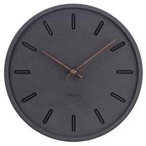 ONZENO Design Wanduhr 'The Swift. ' ohne Tickgeräusche