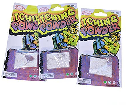 Itching Powder Itching Powder Joke Item Juckpulver Itching Powder Scherzartikel Prank Parody Toy Props Novelty Funny Gag Special Ingredients Prank Joke Trick Gag Funny Joke Trick for Christmas Party
