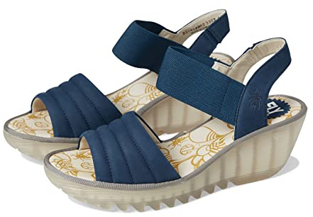 Fly London Damen Yiko414flySandal, blau, 41 EU