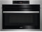 AEG 8000 CombiQuick Integrated Oven KME761080M, 43 L Capacity, Multiple Functions, Turbo Grilling, 1000W Microwave Power, LED Display, Touch Control, Antifingerprint Coating, Stainless Steel