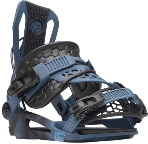 Flow Fenix-Plus Hybrid Snowboard Bindung, Farbe:Blue, Größe:M