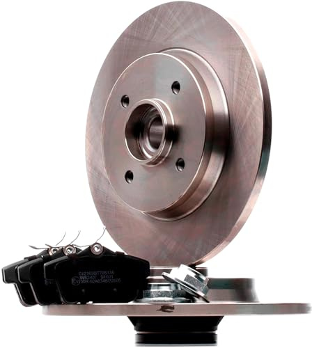 STARK Bremsen Satz Hinten 268mm Bremsscheiben und Beläge Komplett passend für MERCEDES-BENZ 190 (W201) für OPEL Corsa B Schrägheck (S93) Vivaro A Kastenwagen (X83) für AUDI A3 Schrägheck (8V1, 8VK)