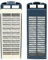 JTLB Lot de 2 filtres de rechange en maille pour machine à laver Samsung XQB52-28DS XQB45-L61