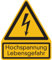 Dreifke® Warnschild, Kombischild, Hochspannung | PVC | 200x237 mm, 1 Stk