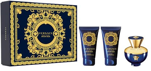 Versace EAU de Parfum-Set für Damen, Dylan Blue, 3-teilig