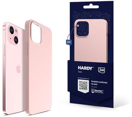 Carcasa trasera rosa para Apple iPhone 15-3MK - Carcasa rígida color rosa