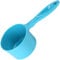 Dog Food Scoop 1/2 Cup Scoop Melamine Dog Food Measuring Scoop Cats Comfortable Handle Pet Food Scooper also for Birds Kitten Rabbits Blue