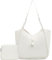 Myhozee Tasche Damen Groß Umhängetasche Elegant- 2 teiliges Handtasche Damen PU Leder Schultertasche Shopper Tot Bag Hobo Bag für Büro Schule Einkauf Reisen