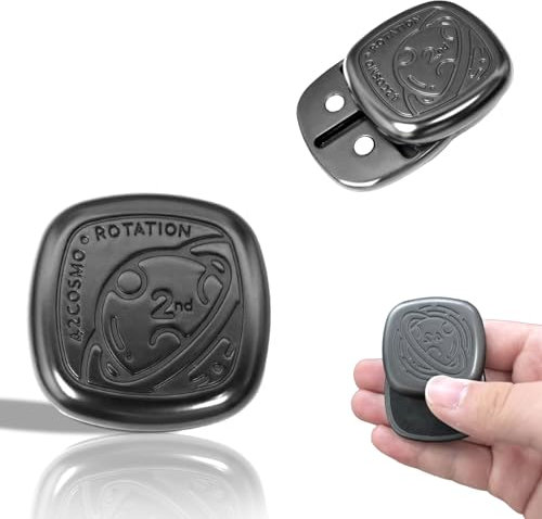 OBEST Fidget Slider Metall Magnet,Fidget Toy Mini Slider für Erwachsene und Kinder,Fingerspielzeug EDC ADHS Stressabbau Spielzeug,Anti Stress Relief Toys,Autismus Angst Sensorisches Zappelspielzeug
