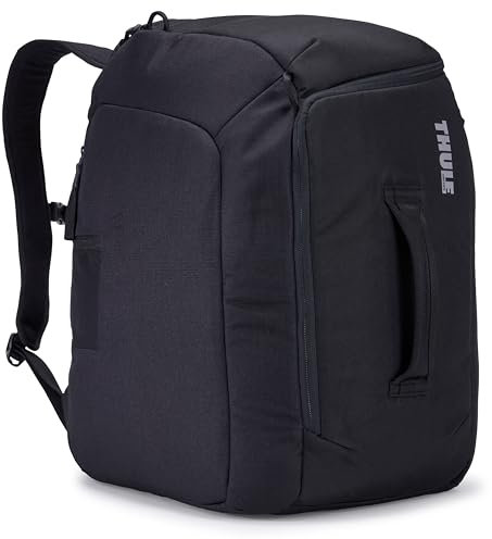 Thule RoundTrip 45L Stiefelrucksack – Staufächer zum Organisieren und Schützen von Ausrüstung – Stiefeltasche für Ski- und Snowboardreisen – weiche Tasche für Brille und Helm – integrierte