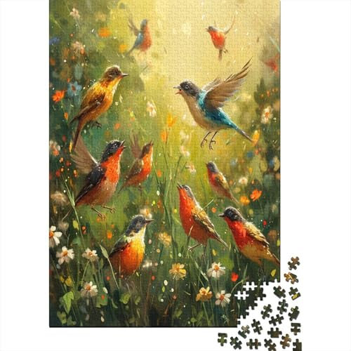 Robin 1000 Stück Puzzles Für Erwachsene Teenager Stress Abbauen Familien-Puzzlespiel 1000-teiliges Puzzle Kinder Lernspiel Spielzeug Geschenk Puzzel 1000pcs (75x50cm)