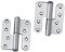 LIFKOME Cabinet Hinges 1 Pair Detachable Door Hinge Safe Practical for Opening