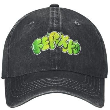 UIOPPIOS Benutzerdefinierte Unisex Baumwolle Pop Sänger Ferxxo Baseballkappe Erwachsene Verstellbarer Vater Hut für Männer Frauen Sonnenschutz Snapback Caps