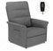 FLEXISPOT Electric Recliner Armchair 105°-155°Backrest Adjustable Reclining Chair For Living Room, Sofa Lounge with Side Pockets, Dark Grey