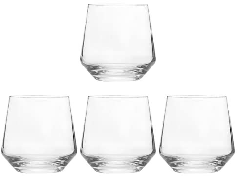 HAODUOO 4pcs Tazza Vintage Vetreria Casa Bere - Succo Ciotola for Succo di Ghiaccio Donna Decorativa Calore- for Cioccolato Festa Mini Cappuccino Bere Succo Tazza Ghiacciata