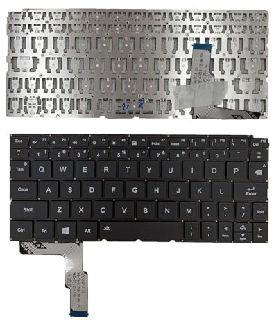 WZKOZDR Easy to replace US Laptop Keyboard For One-Netbook for OneMix 4 One Mix English DOK-6371A Black