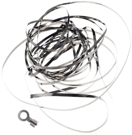 Hohopeti Striscia Riscaldante 2 Metri per Sigillatrice Manuale Materiale Nichel Cromo Filo Argento per Sacchetti Compositi e Sacchetti Sottovuoto Adatta a Uso Professionale
