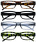 The Reading Glasses Company Die Lesebrille Unternehmen Braun Schwarz Grau Grün Leicht Leser Wert 4er-Pack Herren Frauen RRRR32-2176 +2,50