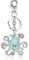 liavy 's Oktopus Charm Anhänger Modischer Schlüsselanhänger – Sparkling Kristall – 3 Farben türkis