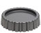 KitchenCraft CMET26701 Chicago Metallic Professionelle Antihaft Mary Ann Kuchenform/Biskuitform, 27 cm (26,7 cm), Grau