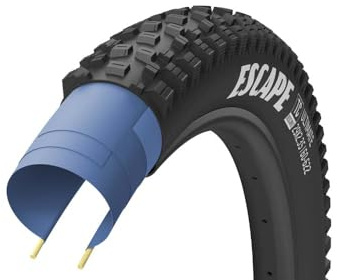 Goodyear, Escape, Tire, Folding, Tubeless Ready, Dynamic:R/T, Ultimate, 120TPI, Black