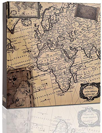 ARPAN Fotoalbum, Einstecktasche, Memo-Foto, für 200 x 4 x 6 Zoll große Bilder (alte Karte)