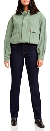 Levi's 314 Shaping Straight, Jeans Donna, Darkest Sky, 28W / 32L