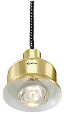 Bartscher Wärmelampe IWL250D Spiralkabel gold - 114275