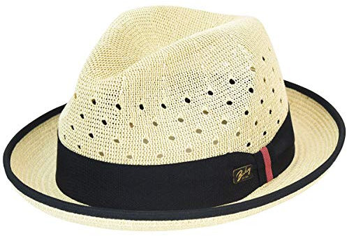 Bailey of Hollywood Herren Bascom Sommer Hut Beige L (59cm)