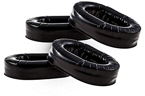 Kore Aviation Ultra-Plüsch-Silikon-Gel-Ohrpolster, Ersatz für Luftfahrt-Headset, Rennen, Gaming, Sicherheits-Headsets (paarweise verkauft)