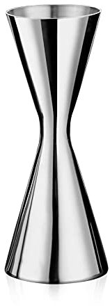 Jigger à cocktail pour barman, Jigger double de style japonais avec mesures à l'intérieur de l'outil de bar Shot Measure Jigger, acier inoxydable 304 (30/45 ml)