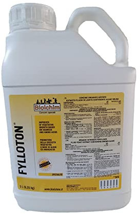 Biolchim Fylloton concime organico biologico a base di alghe e amminoacidi, Concime organico liquido 5L