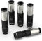 TAILONZ PNEUMATIC 4mm Schwarz Quick-Stecker Typ Rückschlagventil Gasrohr Kupplung SPU Rückschlagventil 5PCS