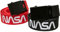 Mister Tee Unisex NASA Belt Kids 2-Pack black/red, one size