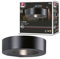 Paulmann 94720 LED Außenleuchte Wandleuchte Renga seewasserresistent IP44 181x172mm 3000K 5W 270lm 230V Anthrazit Aluminium