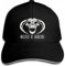 FUWIND Jahrgang Baseball Kappe Lässige Baseballmütze Masters of Hardcore FOTL MOH 4 Groe Hat Schirmmütze Geburtstag Geschenk