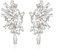 EVER FAITH Kristall Statement Ohrringe, Art Deco Marquise Drop Cluster Braut Bling bunte baumeln Ohrringe für Damen Klar Gold-Ton