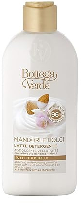 Bottega Verde - Latte Detergente, Addolcente, Vellutante, 200ml