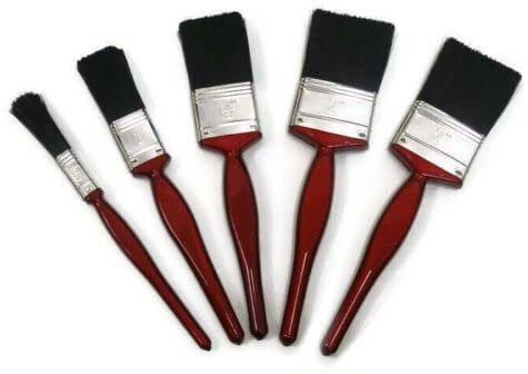 Buystarget 5PC Paint Brush Fine Brushes Set Advanced Bristles Decorating DIY Painting UK
