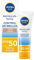 NIVEA SUN - Protección Solar Facial FP50 Control de Brillos - Efecto Matificante Inmediato 12 h - Textura Ligera y no grasa - Crema Facial Solar UVA/UVB - Piel Normal y Mixta - Tono medio - 50 ml