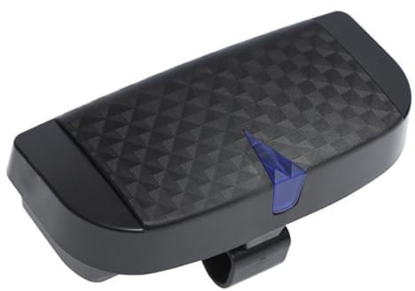 HYRAM Auto Brillenetuis Brillen Aufbewahrungsbox, Sonnenbrille Brillenbox Aufbewahrung Brillenhalter, Sonnenblende Organizer für Peugeot 308 SW 3008 508 5008 208 2008 / Citroen C5X C4 C5 GTI GT