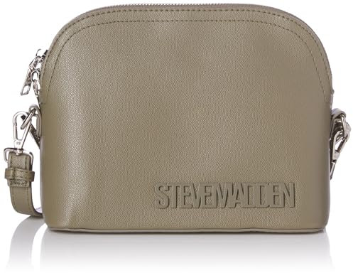 Steve Madden Damen Magee Dome Crossbody Umhängetasche, Oliv/Blatt für Mich (Leaf It to Me)