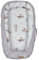 Babynestchen Ballonfahrt - 80x45cm - Warmer Baby Nestchen für Babybett - Schlafnest fürs Schlafen - Bettnestchen Babys Kokon Kuschelnest