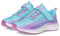 Skechers Go-Run Accelerate-Glitter Soul Sneaker Bambina, Acqua/Viola, 34 EU Little Kid